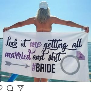 Bride / Bachelorette Beach Towel